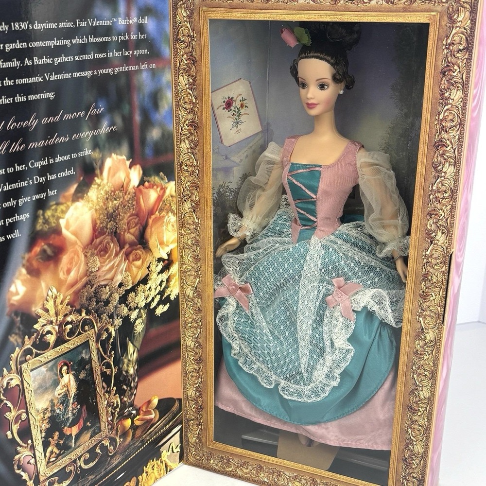 1997 Fair Valentine Barbie #18091 Hallmark Exclusive NRFB Special Edition